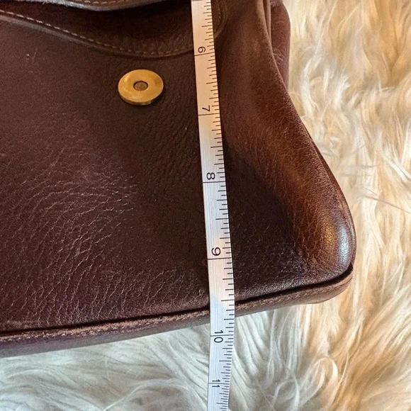 Mulberry Brown and Gold Leather Alexa Purse - Picture 11 of 15